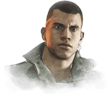 Lincoln Clay - Mafia 3 Lincoln Clay Png (736x566), Png Download