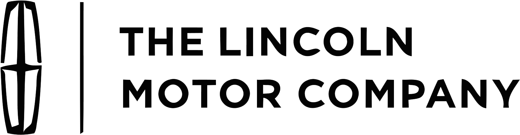 Lincoln Logo - Lincoln Motor Company (1800x500), Png Download