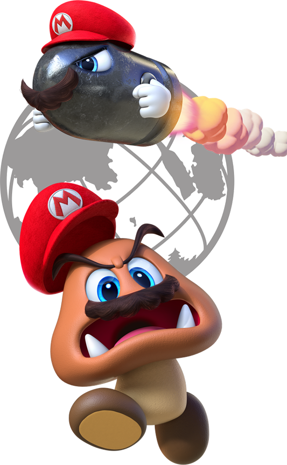 Super Mario Odyssey For Nintendo Switch - Super Mario Odyssey Png (576x932), Png Download