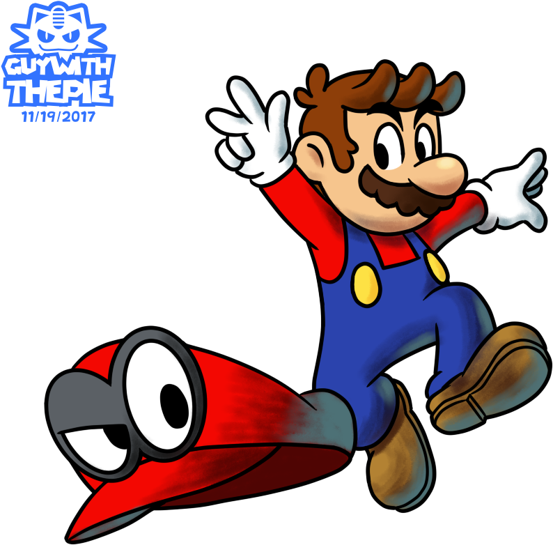1 Yr - Mario & Luigi Artwork (900x900), Png Download
