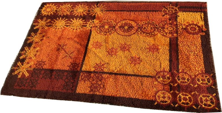 Vintage Rya Shag Rug - Shag (800x600), Png Download