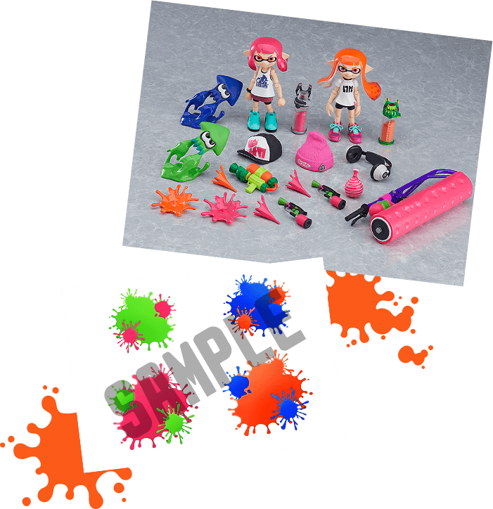Speaking Of Splatoon, Here's The Recording Of The Livestream - Splatoon Figma (701x724), Png Download