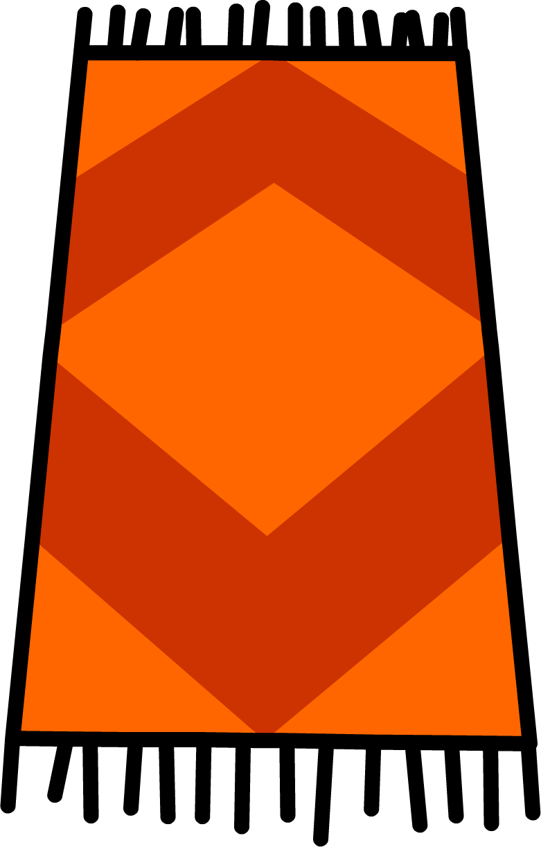 Rectangle Rug - Club Penguin Carpet Furniture (781x1223), Png Download
