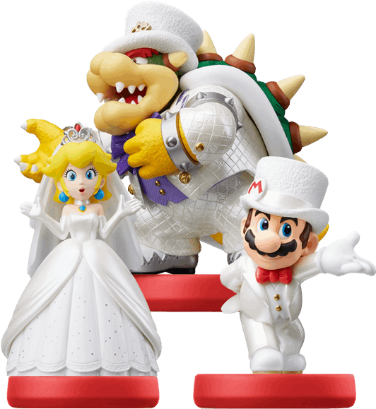 Nintendo Amiibo - Bowser Mario Odyssey Amiibo (600x600), Png Download