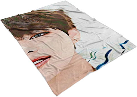 Custom Kpop Fleece Blanket - Blanket (480x480), Png Download