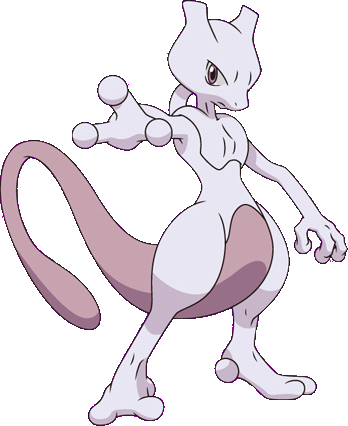 Mewtwo Apro319 - Pokemon Mewtwo (348x426), Png Download