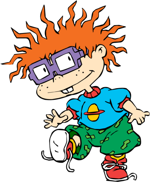"frizzy Haired Ginger Kid" Was Quite The Trend In The - Nancy Cartwright Signed The Rugrats Chuckie Finster (500x598), Png Download