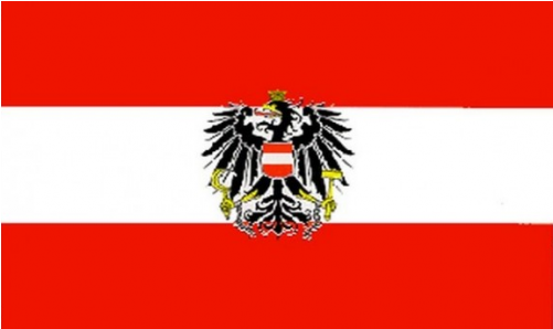 Austria State Crest Flag - Perfectflags Austria With Crest Flag 3ft X 2ft Medium (500x500), Png Download