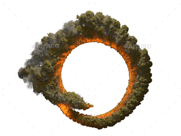 Smoke Yellow Prev - Smoke Green Png (590x443), Png Download