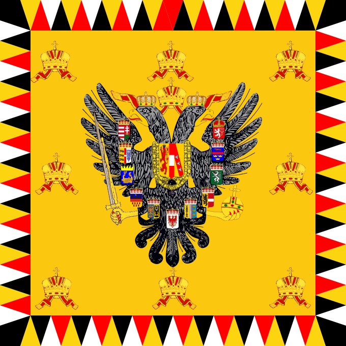 Imperial Standard Of Austria-hungary - Austrian Imperial Standard (680x680), Png Download