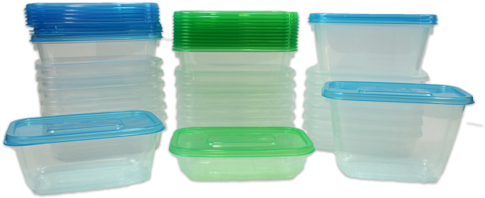 Proctor Silex Food Storage Container 25 Pieces With - Proctor Silex Food Storage Container 25 Pieces (700x306), Png Download