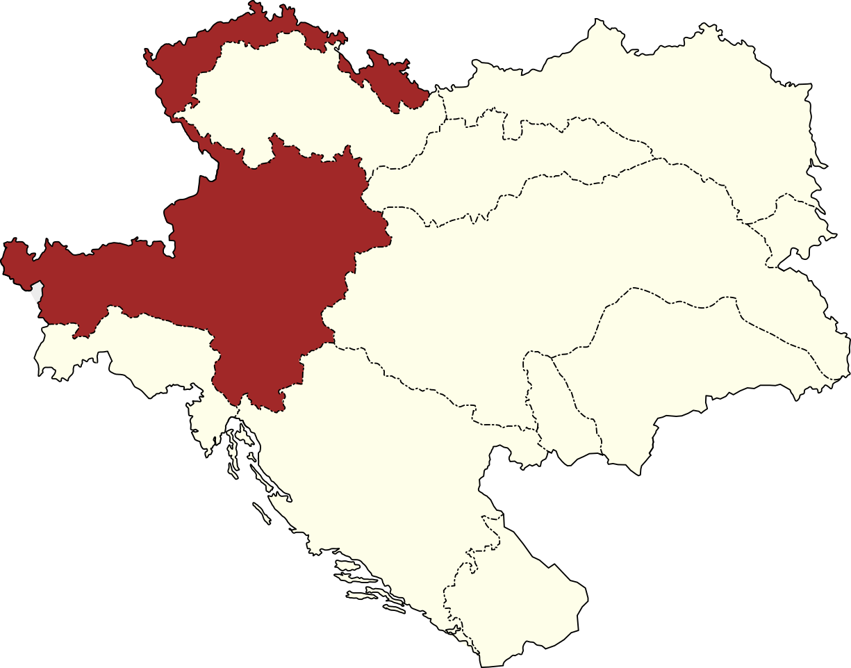 German Austria 1918 41 - Great Archduchy Of Austria (1225x961), Png Download