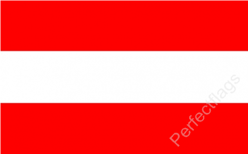 Austria No Crest Hand Flag - Matteo Marini I Never Find (500x500), Png Download