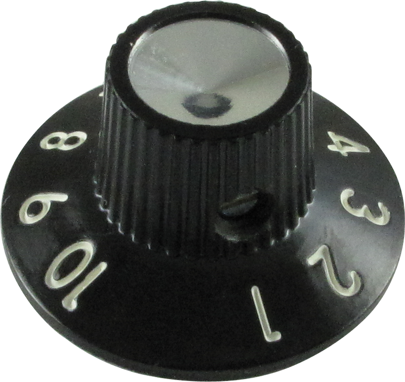 Skirted Blackface/silverface Image - Fender Knob, Skirted For Blackface/silverface Amps, (800x755), Png Download
