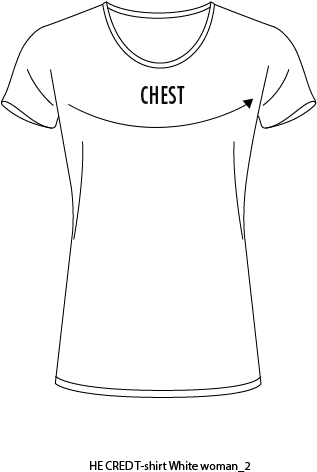 Place The Tape Close Under Your Arms And Measure Around - Line Art (459x659), Png Download