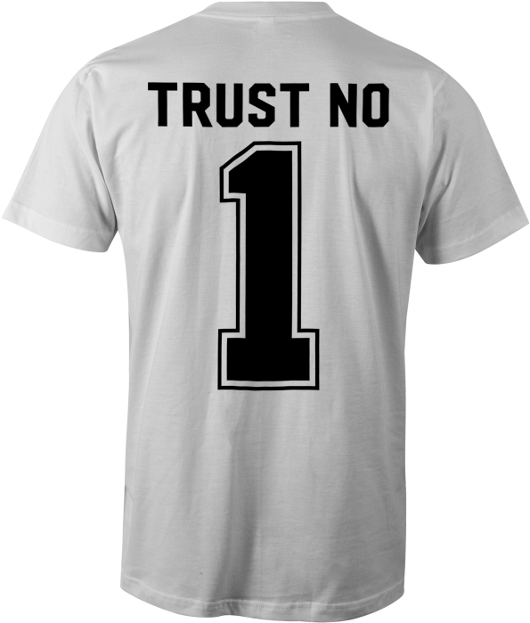 Men's Trust No 1 T-shirt - T-shirt (600x800), Png Download