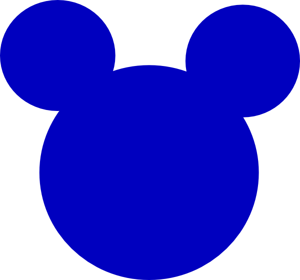Mickey Mouse2 Svg Clip Arts 600 X 560 Px (600x560), Png Download