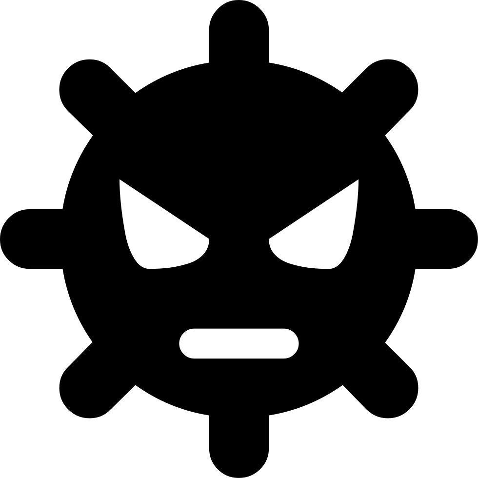 Virus Svg Png Icon Free Download 77296 Onlinewebfonts - Virus Icon Png (980x980), Png Download