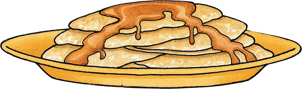 Pancakes - If You Give A Pig A Pancake Mini Book And Doll (996x293), Png Download