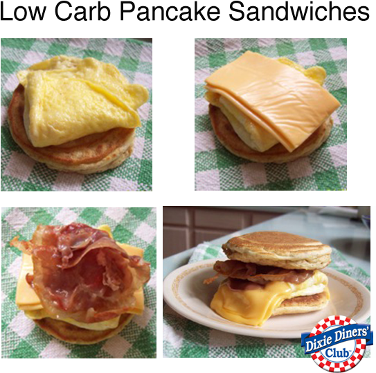 Pancake Sandwich (552x552), Png Download