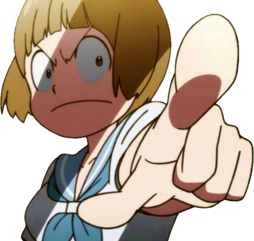 Image - Funny Anime Girl Png (500x473), Png Download