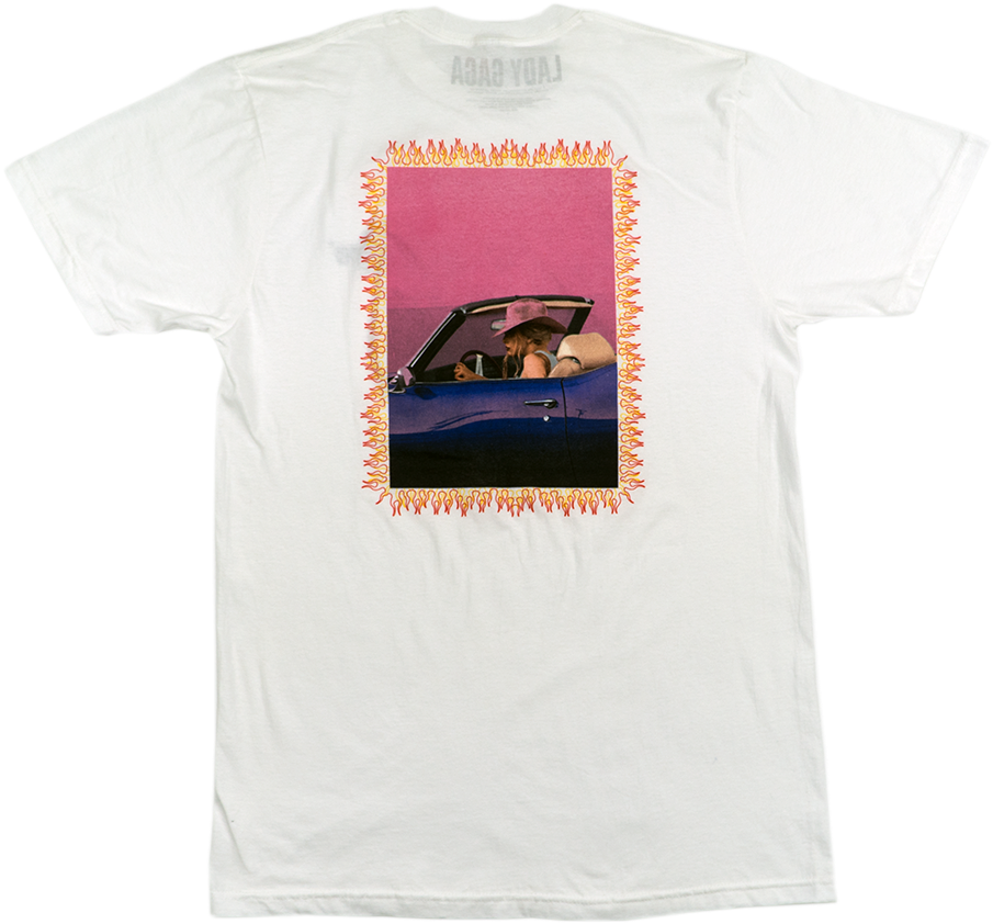 Driving White T Shirt - T-shirt (1000x1000), Png Download