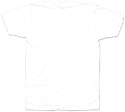 Krayone Tshirt Overlay Back (483x497), Png Download