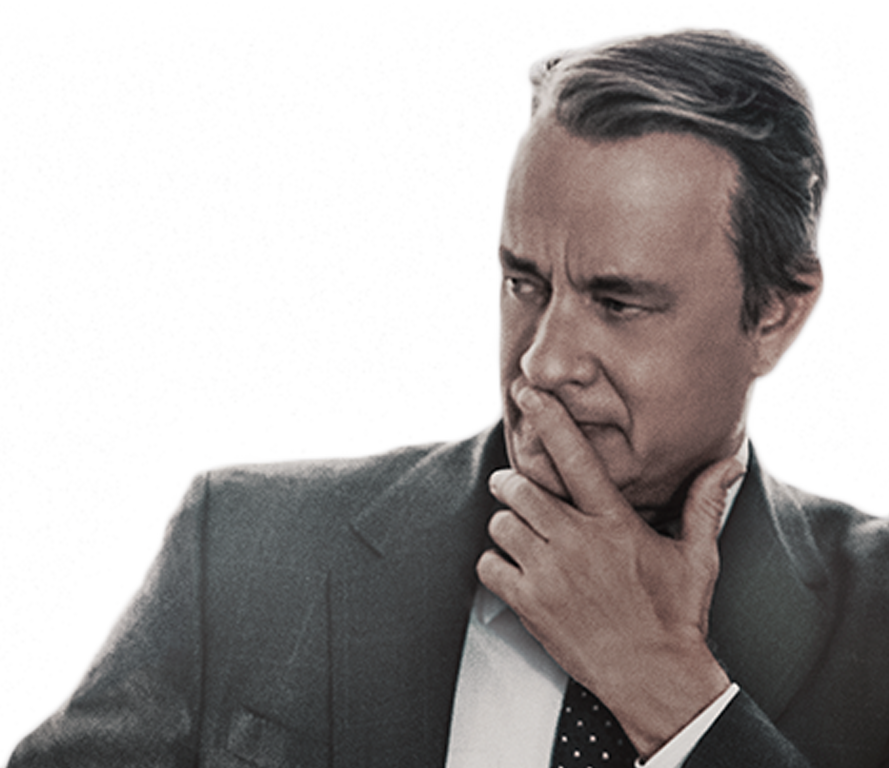 Tom Hanks - دانلود فیلم Post 2017 (889x768), Png Download