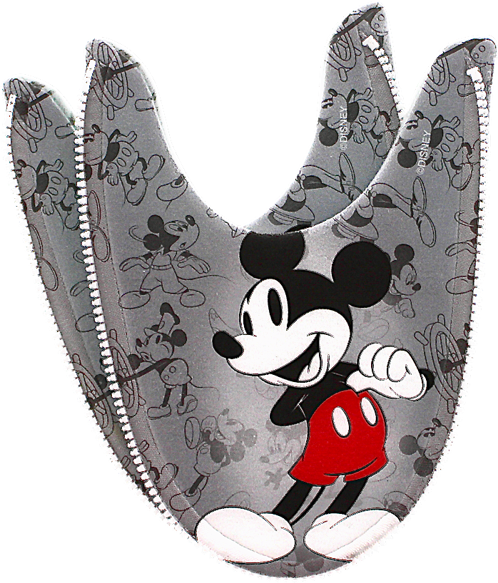 Mickey Mouse Through The Years Mix N Match Zlipperz - Mickey Mouse (1024x1024), Png Download