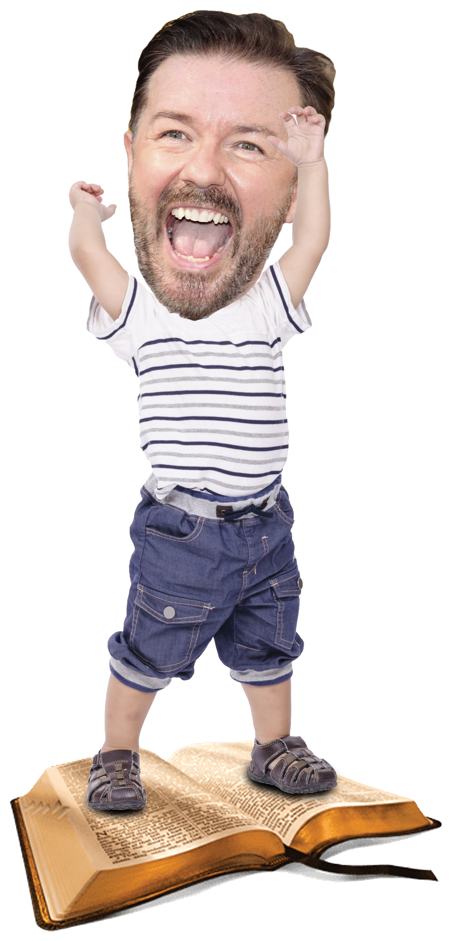 Gervais - Geburtstags-erinnerungs-kühlschrank-foto-magneten Quadratischer (930x1899), Png Download