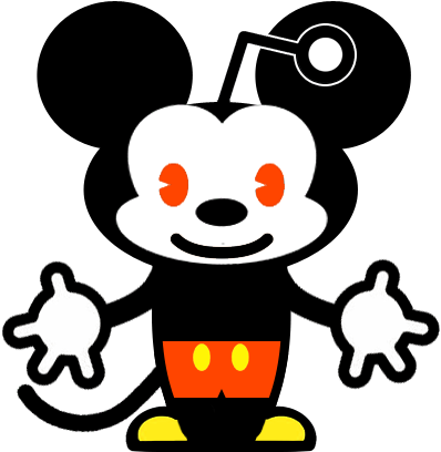I Made A Mickey Mouse Snoo For R/disney, They Didn't - Mickey Mouse (438x438), Png Download