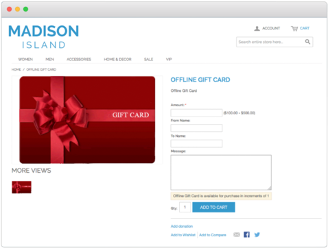 Gift Cards For Magento - Gift Card (480x450), Png Download
