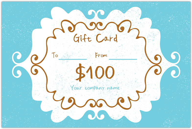 Colton Gift Certificate (800x800), Png Download