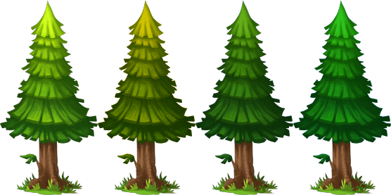 Decoration Fir Tree Colors - Christmas Tree (556x277), Png Download