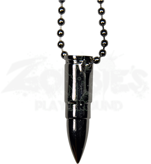 Silver Bullet Necklace - Necklace (550x550), Png Download