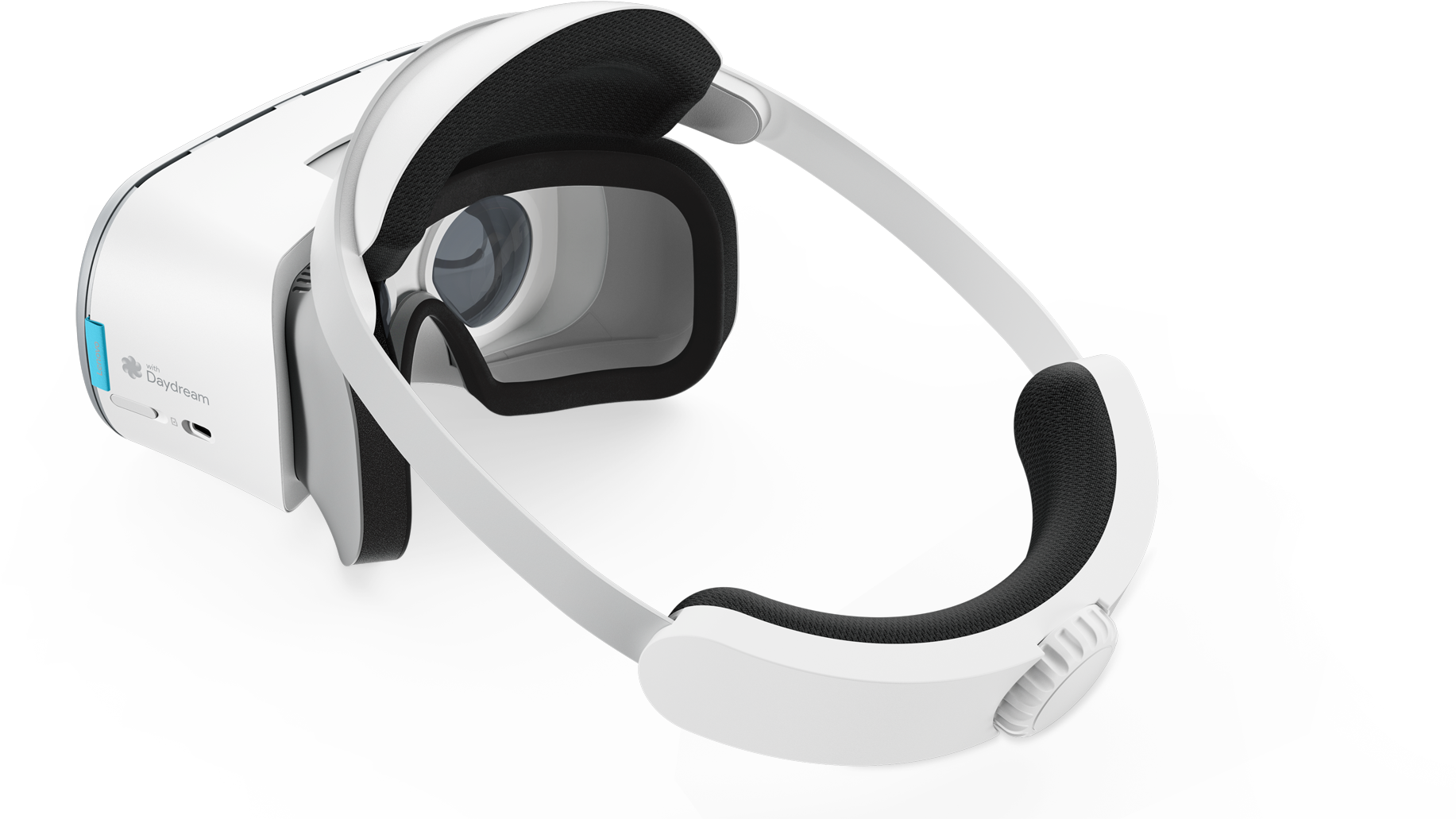 The Design Is Sleek And Simple, Rocking Two Inside-out - Lenovo Mirage Solo Vr (2000x1126), Png Download