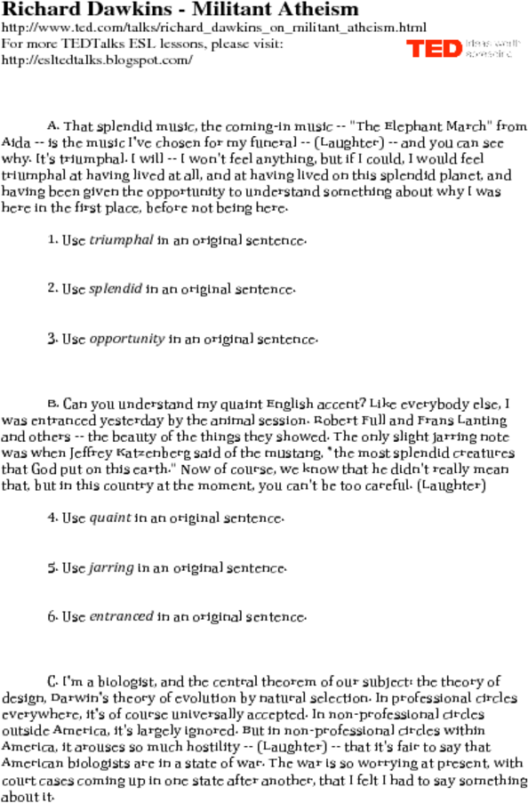 Militant Atheismhttp (850x1100), Png Download