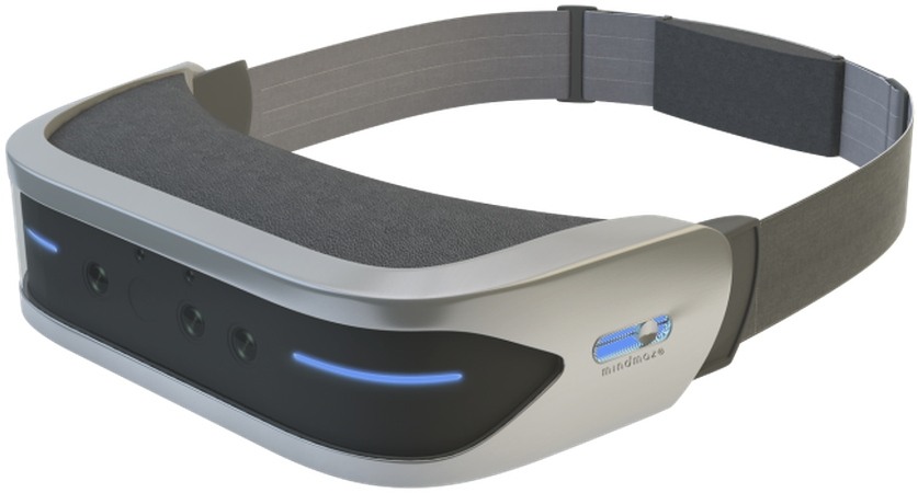 Mindmaze Raises $100 Million At A $1 Billion Valuation - Virtual Reality Headset Concept (1280x868), Png Download