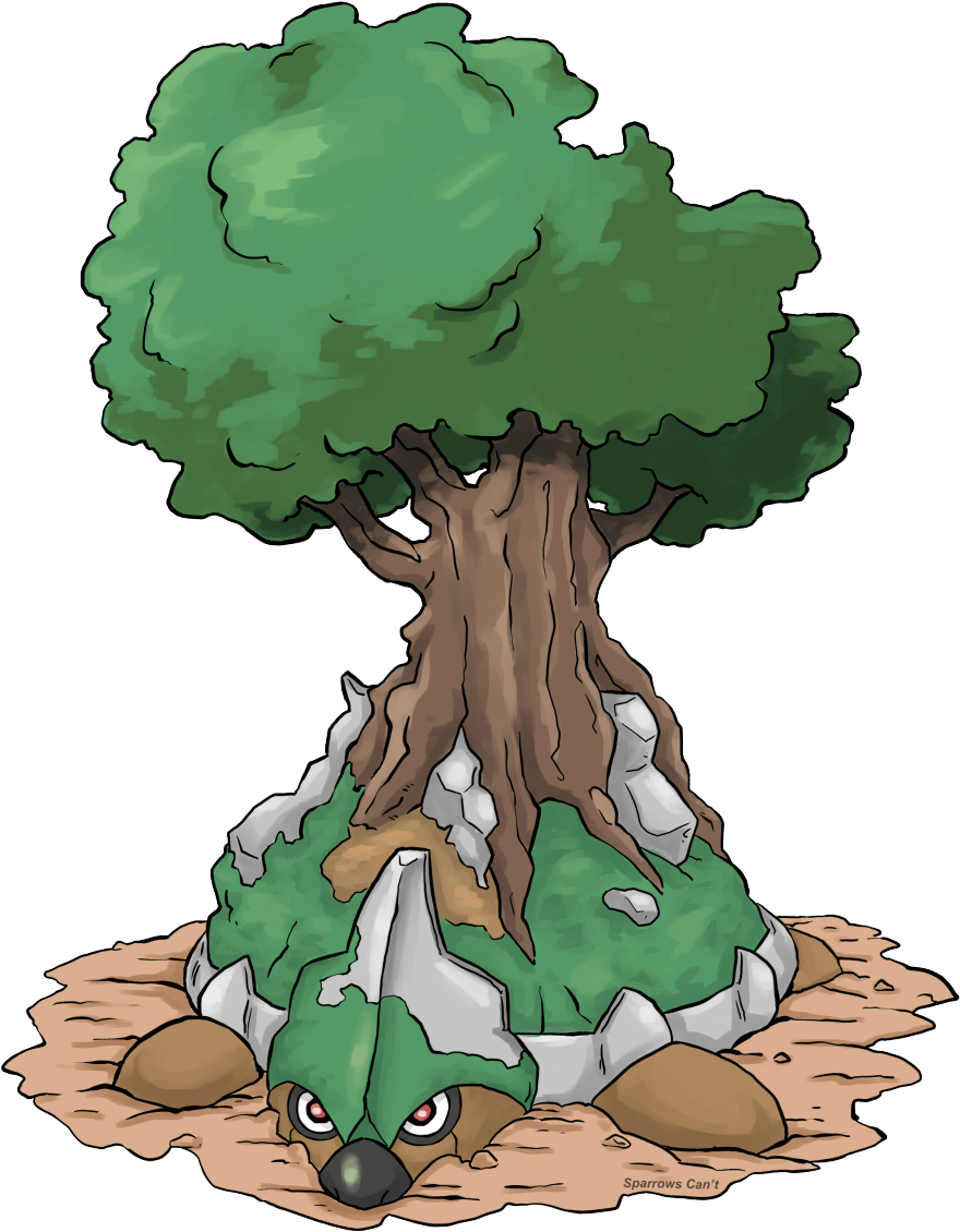 Mega Torterra - Pokémon (1280x1280), Png Download
