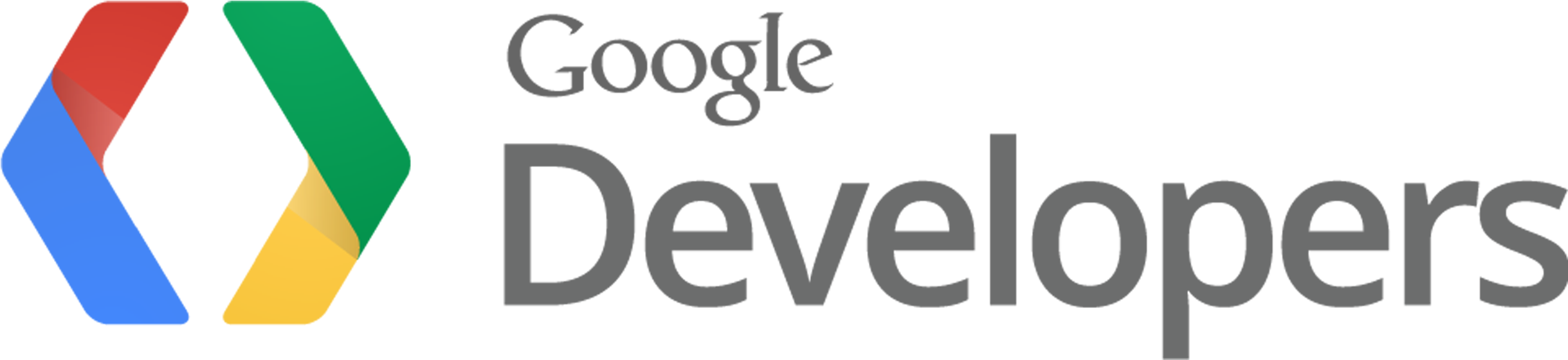 Google Developers Logo Png (2480x842), Png Download