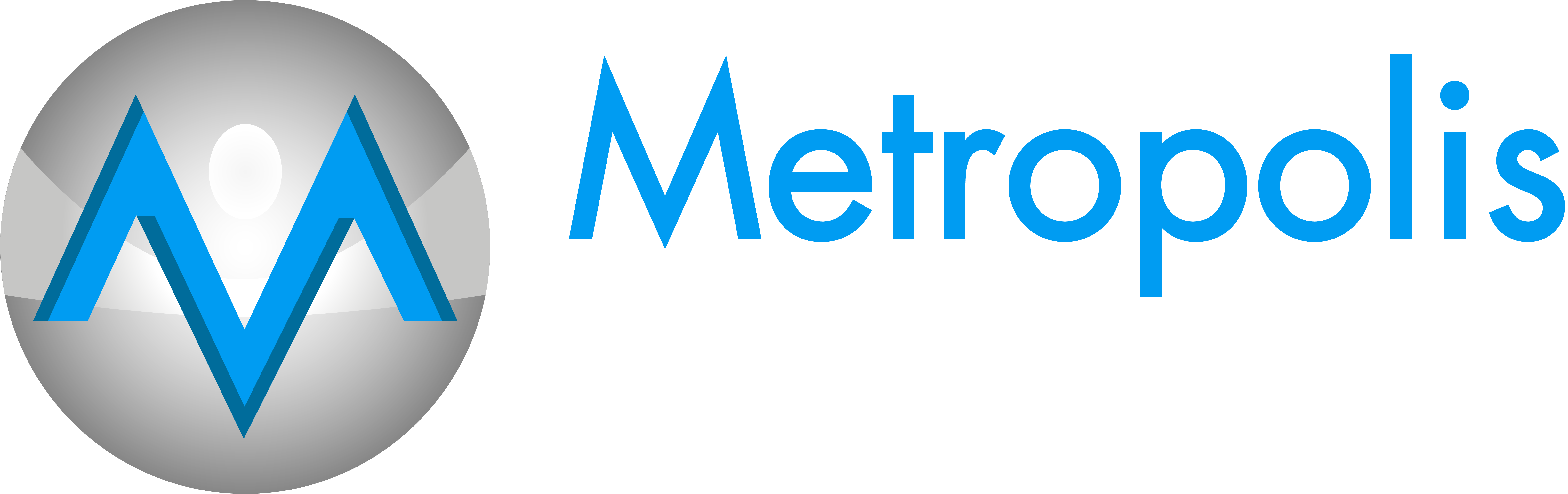Metropolis Entertainment - Logo 3d Films Png (8061x2604), Png Download