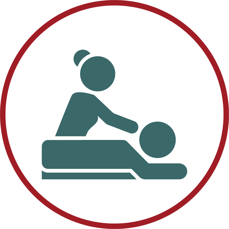 Shock Wave Therapy - Massage Icon Png (792x792), Png Download