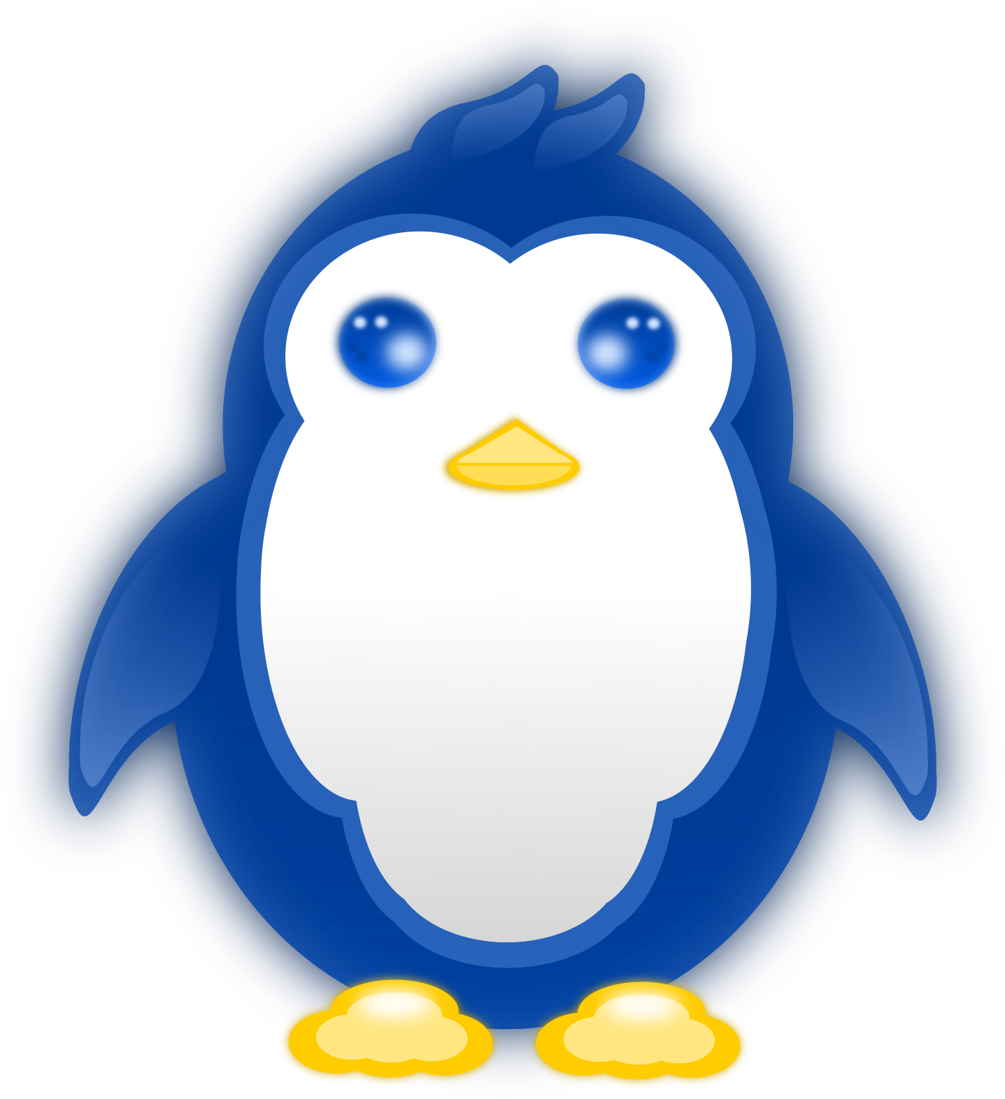 This Free Icons Png Design Of Small Penguin (1697x2400), Png Download