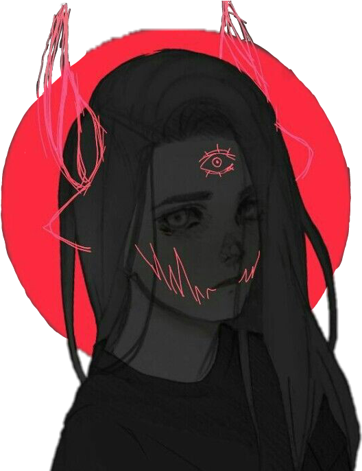 Anime Demon Png (699x685), Png Download