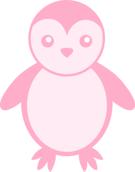Penguin Clipart Baby Penguin (431x550), Png Download