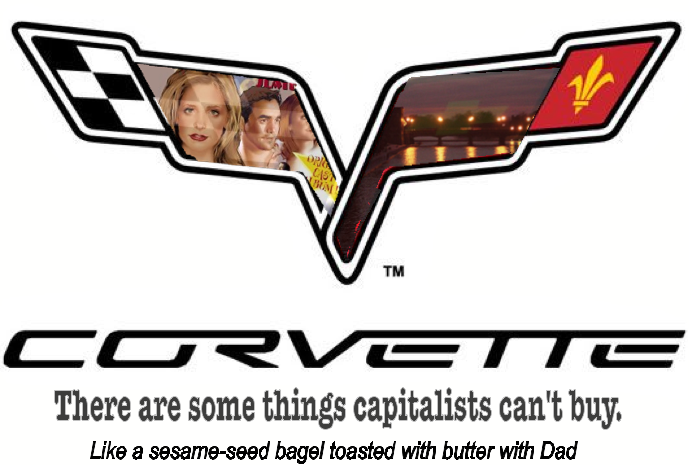Facing Aporia - Corvette Logo (689x465), Png Download