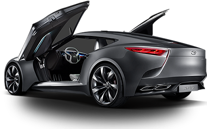 Give The Car A Sleek, Futuristic Look (412x301), Png Download