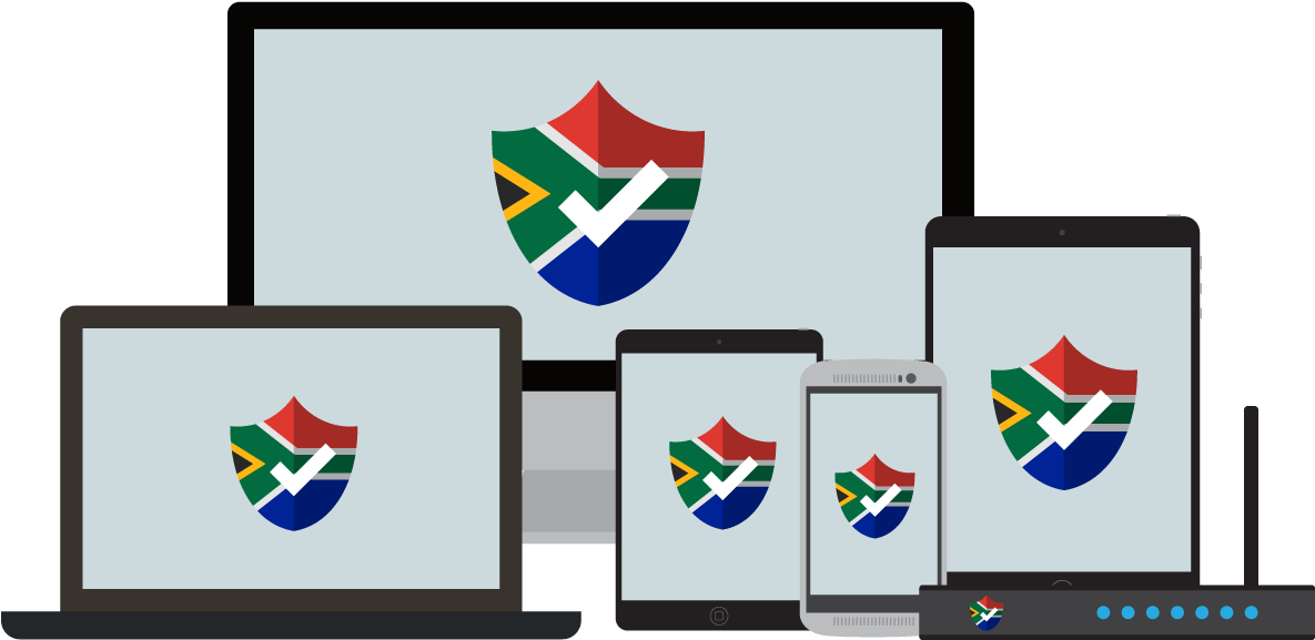 South African Vpn Apps For Every Device - Virtual Private Network (1205x593), Png Download