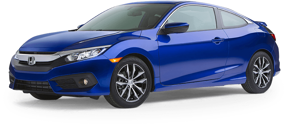 2016 Honda Civic Coupe - Honda Civic 2016 (1000x566), Png Download