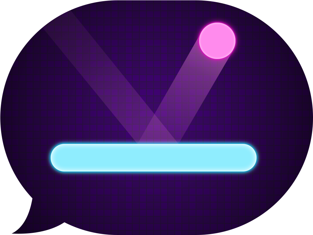 Let's Puck It For Imessage - Purple Imessage Icon (1024x1024), Png Download